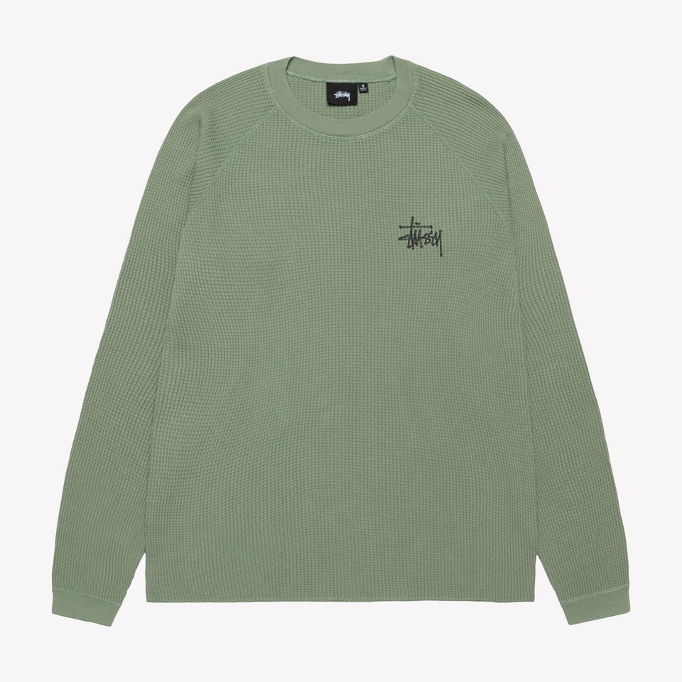 Raglan Thermal Basic Stock Knit Sage