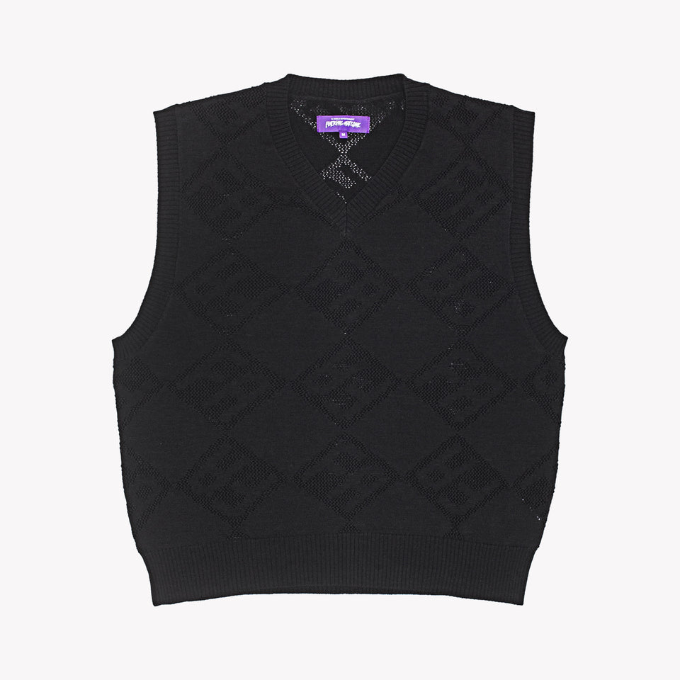 LETTER SQUARE VEST