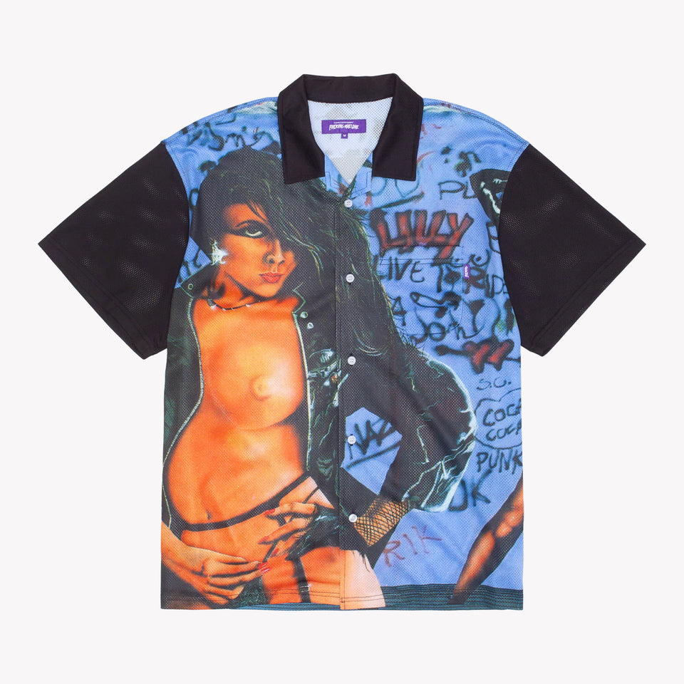 PARIS GIRLS MESH CLUB SHIRT