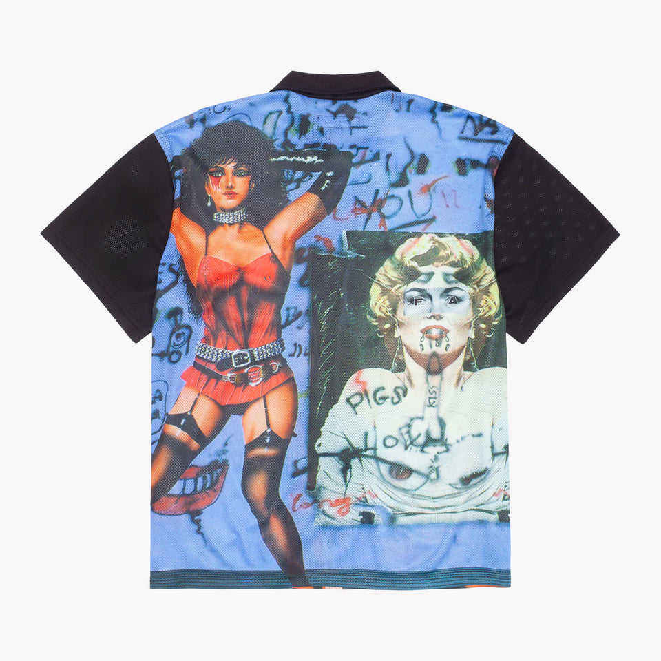PARIS GIRLS MESH CLUB SHIRT