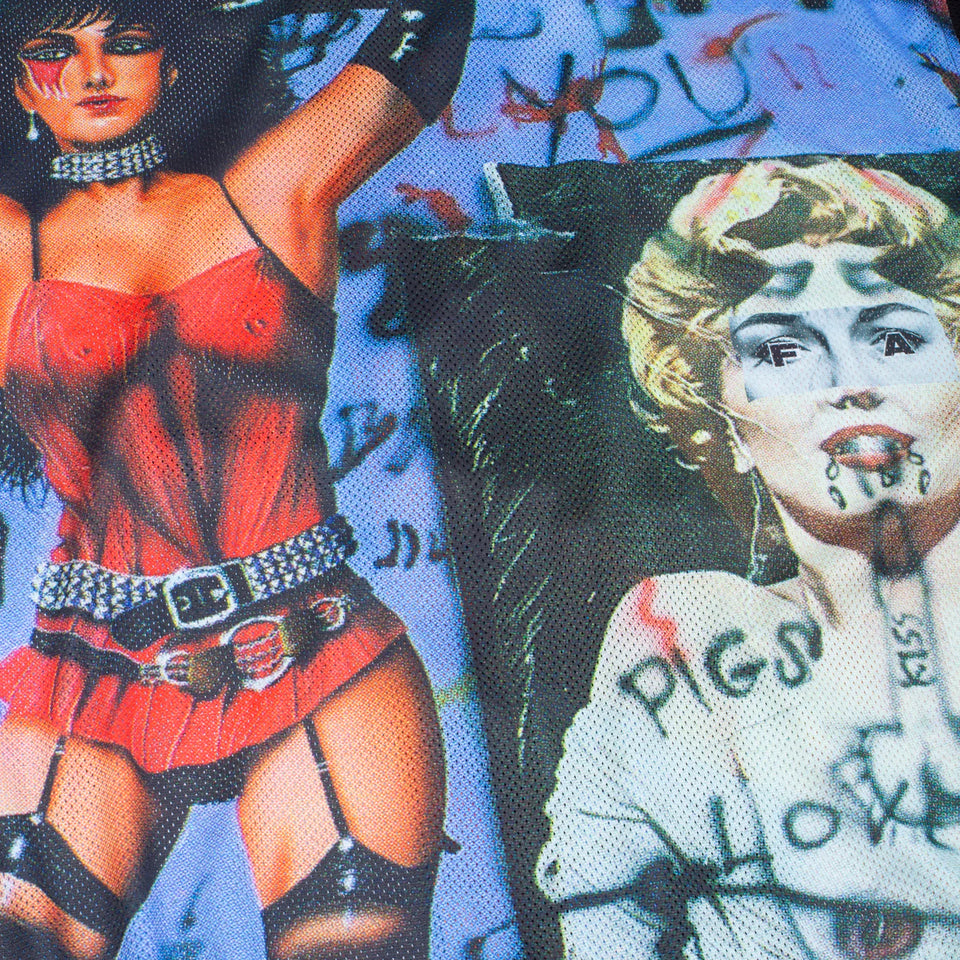 PARIS GIRLS MESH CLUB SHIRT