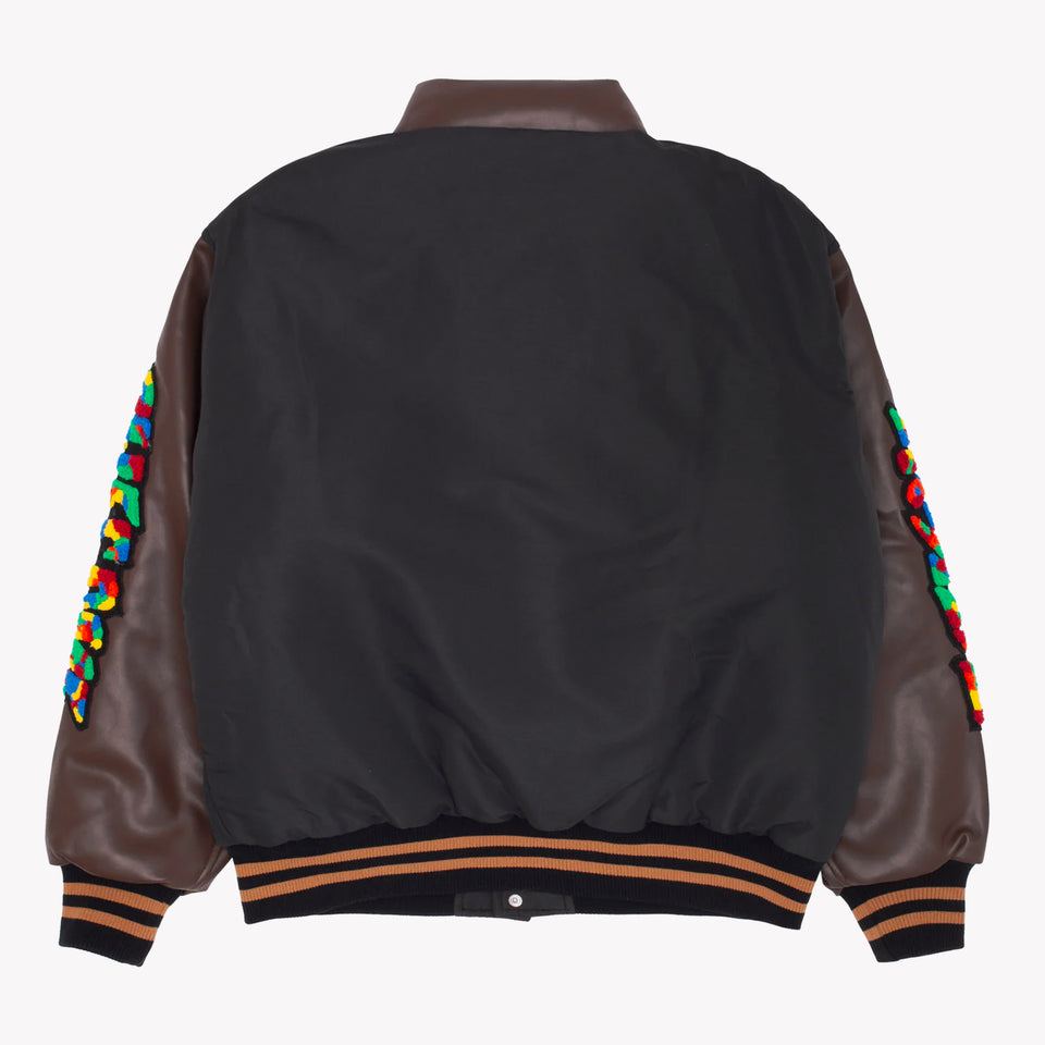 GUM STAMP CHENILLE VARSITY JACKET