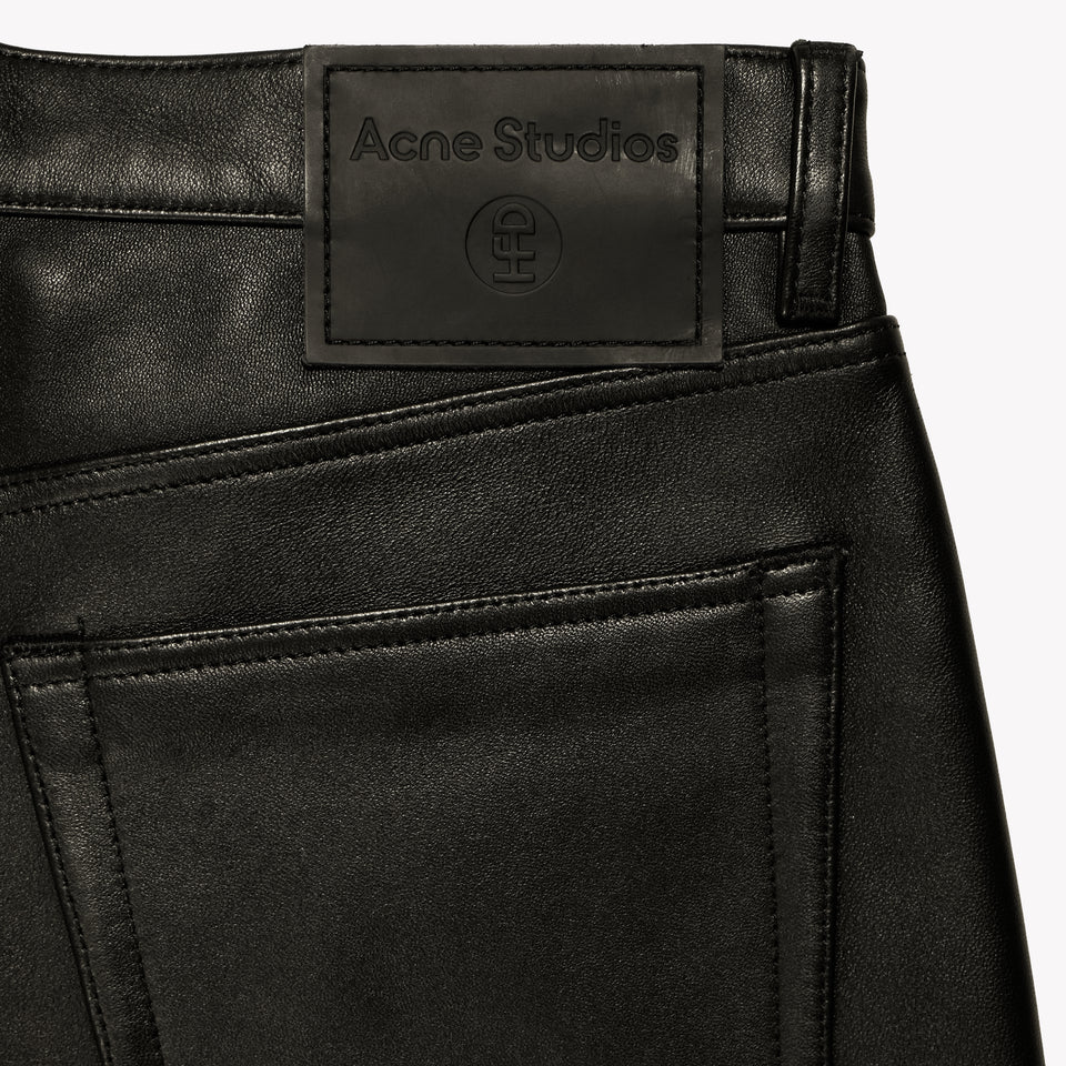 ACNE STUDIOS LEATHER TROUSERS