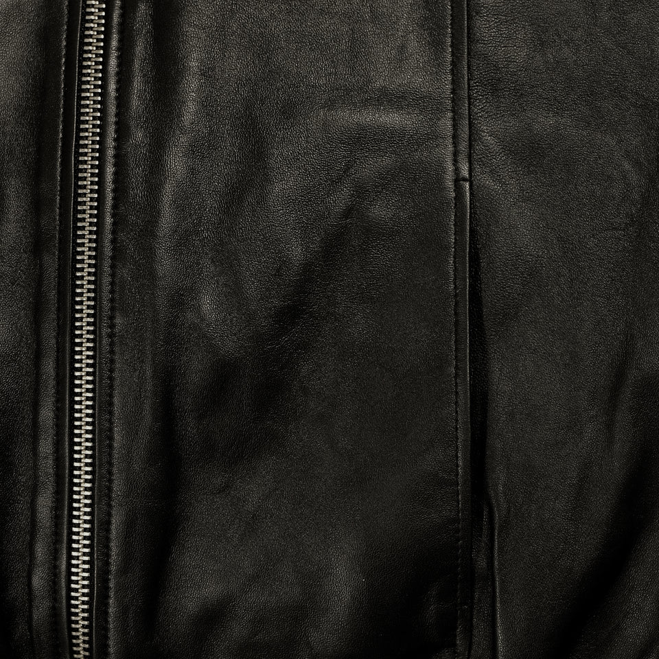ROBERT MAPPLETHORPE LEATHER BOMBER