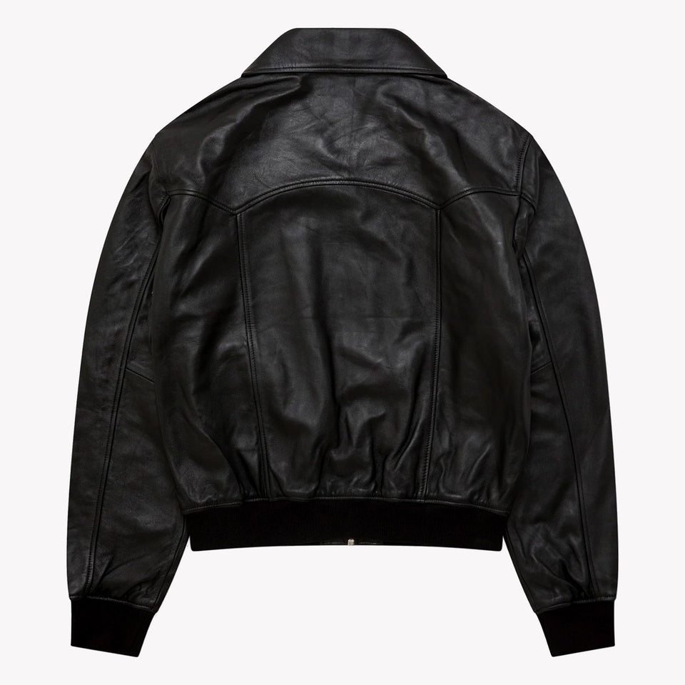 ROBERT MAPPLETHORPE LEATHER BOMBER