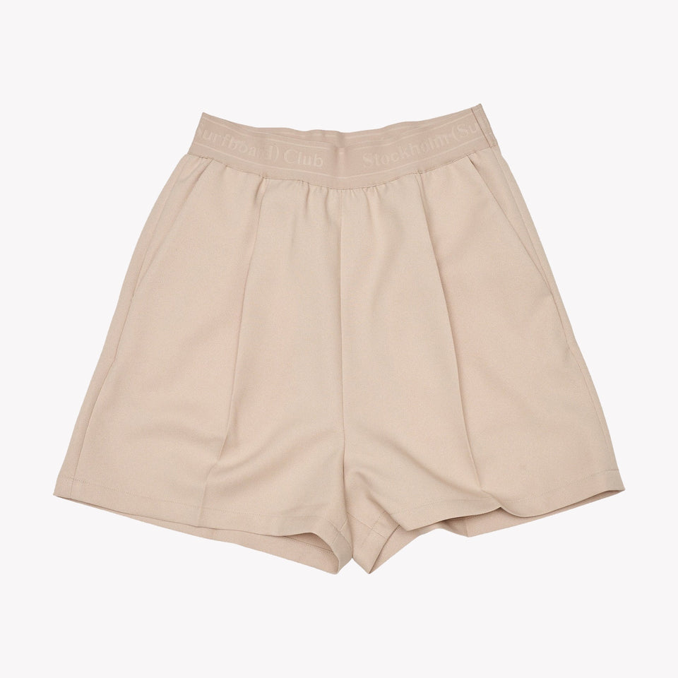 Loose Shorts Beige