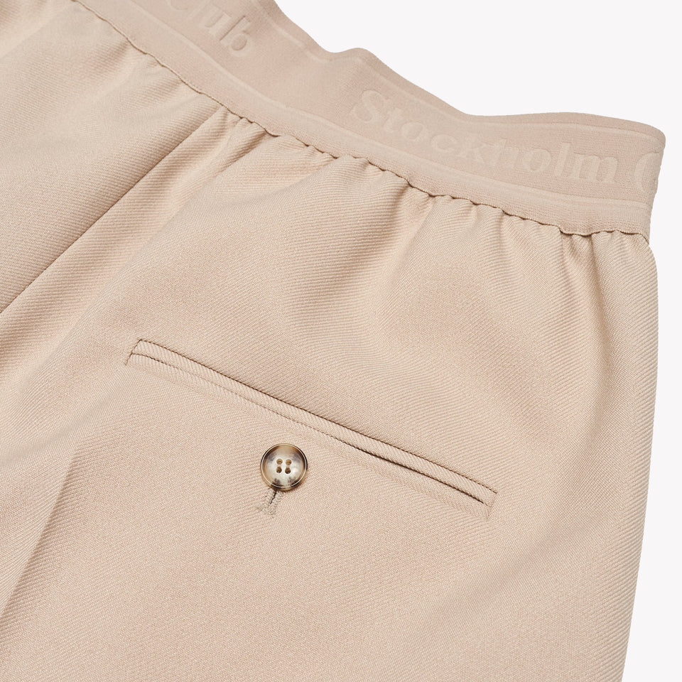 Loose Shorts Beige