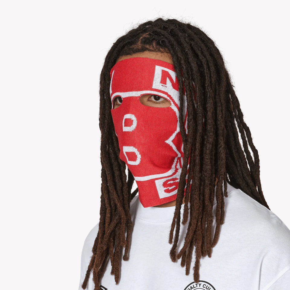 Skimask Scarf England White