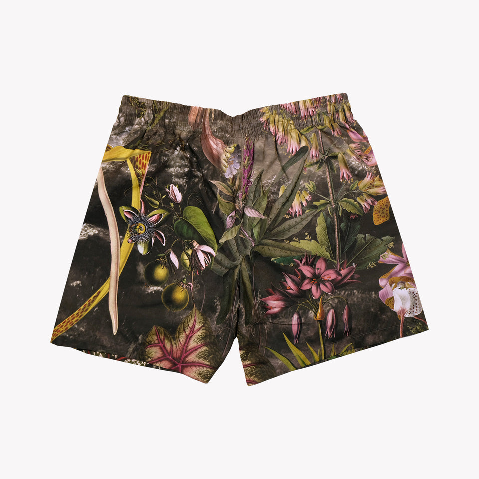 PRINTED SWIM TRUNKS