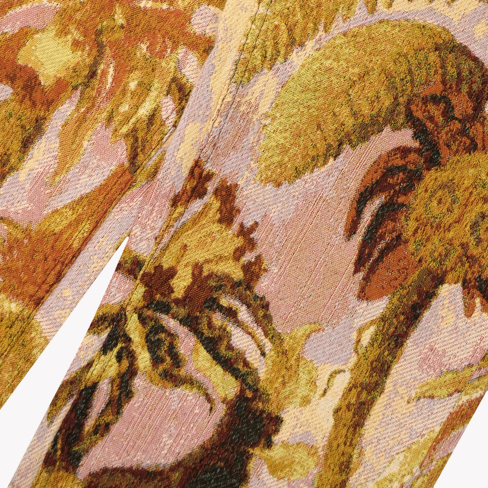 JACQUARD PINE PANTS