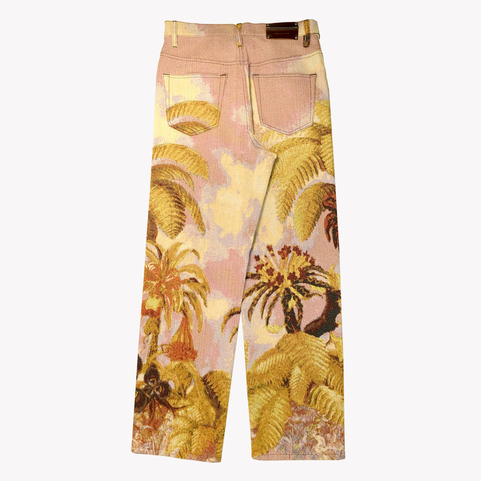 JACQUARD PINE PANTS