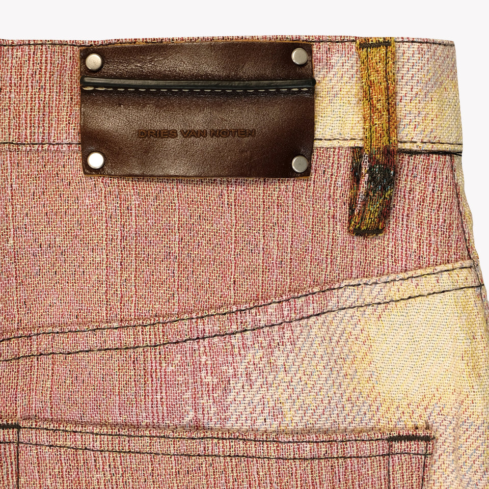 JACQUARD PINE PANTS
