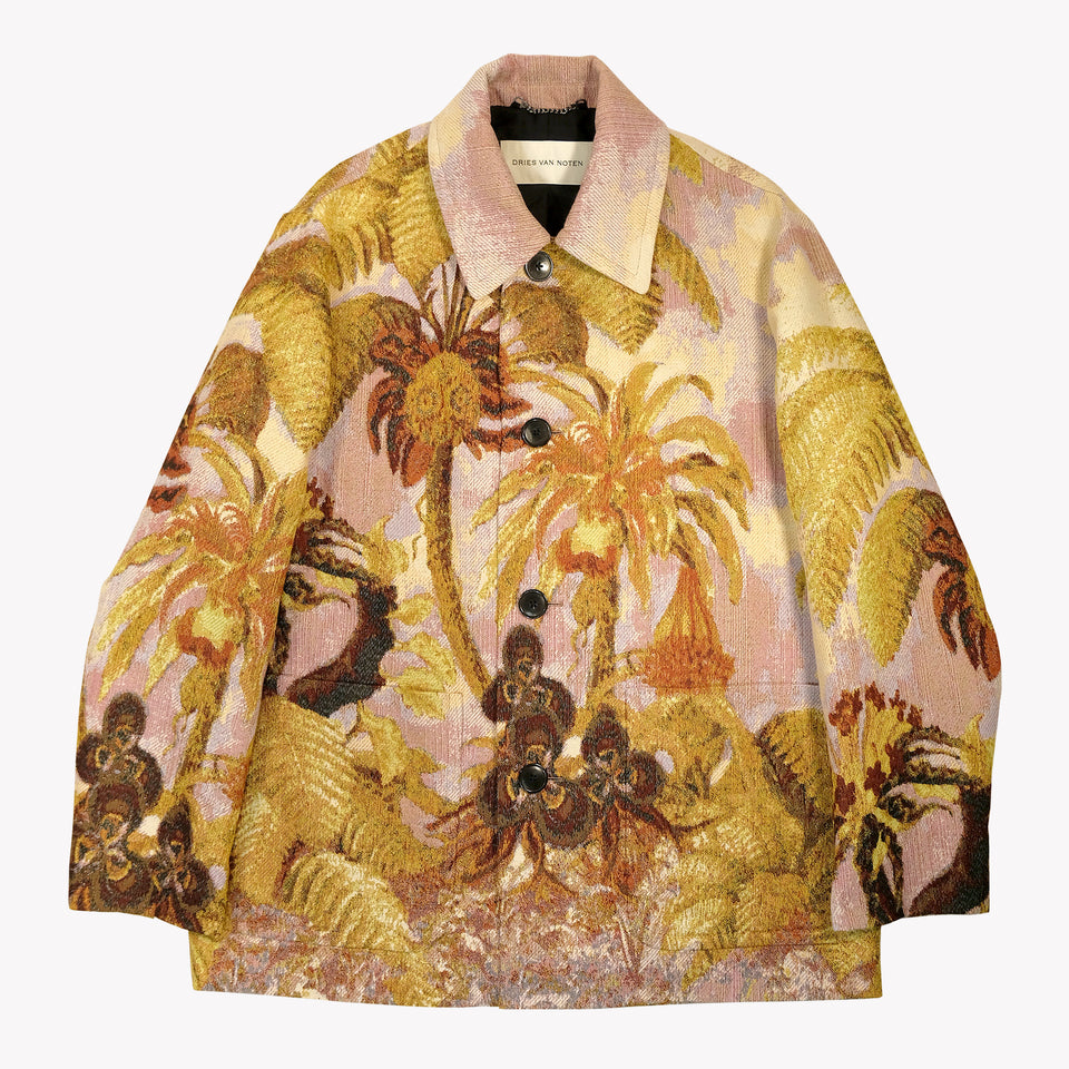 JACQUARD WORKWEAR COAT