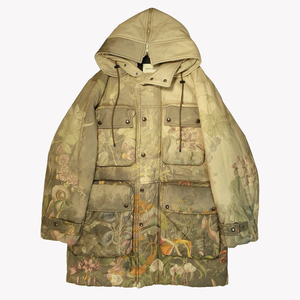 PUFFED BOTANICAL PARKA
