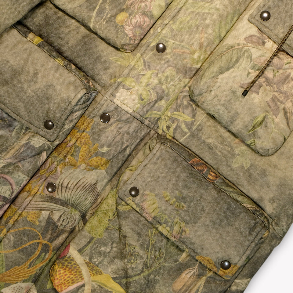 PUFFED BOTANICAL PARKA