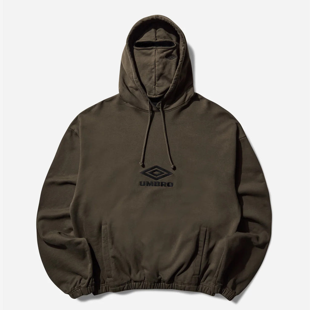 OG Logo Masked Hoodie Dark Olive – VIER Antwerp