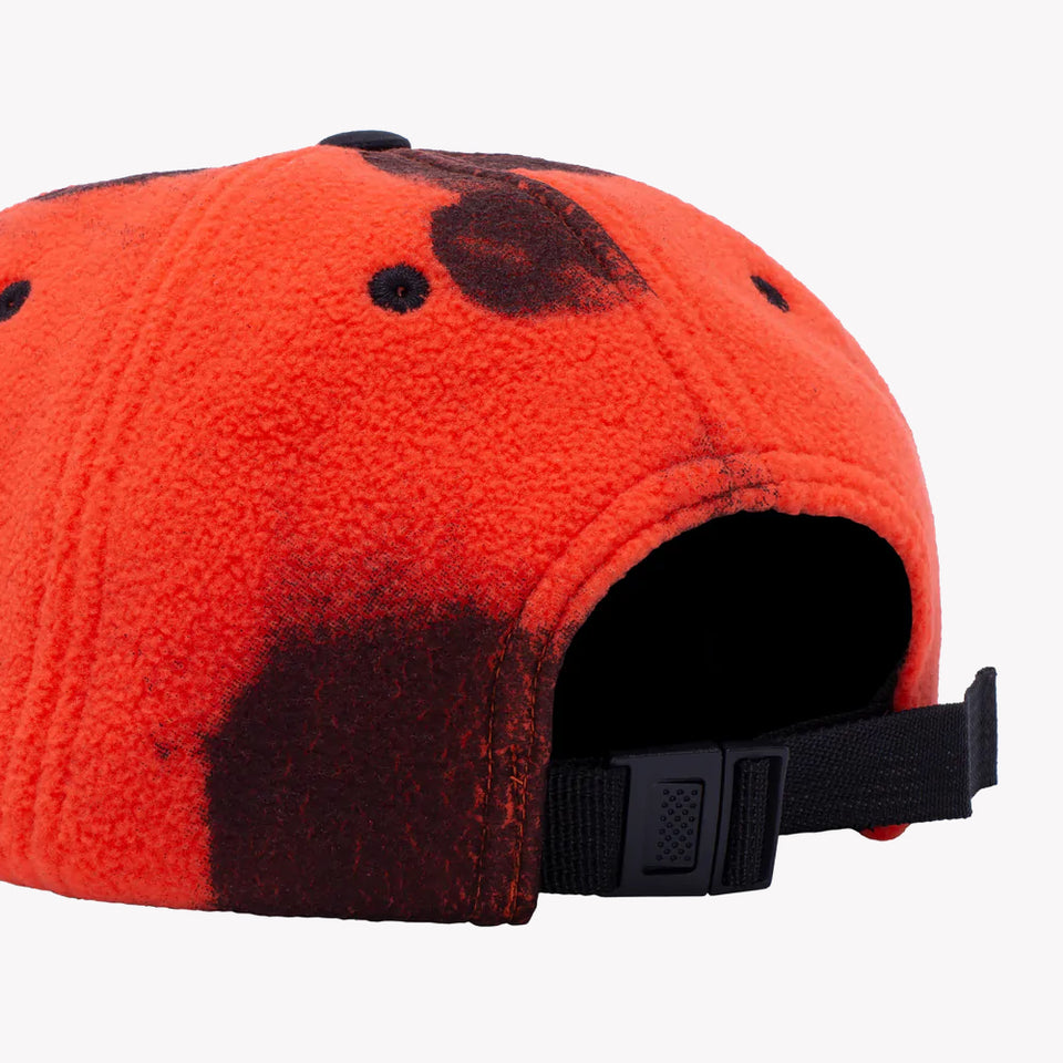 BURN FACE 6-PANEL CAP ORANGE