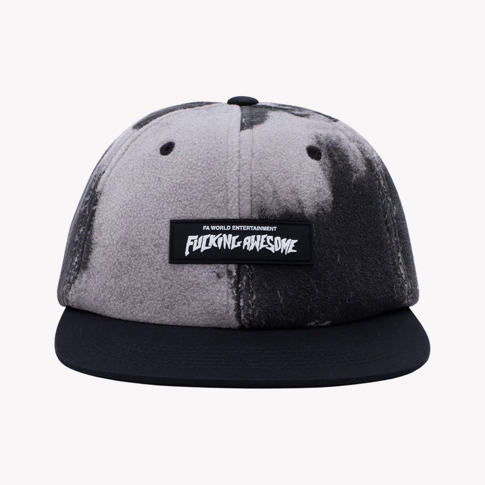 BURN FACE 6-PANEL CAP GREY