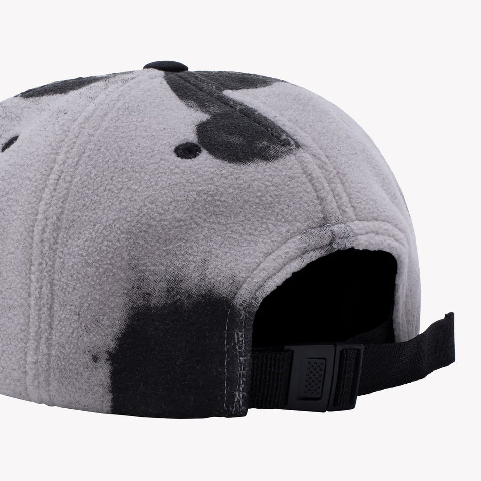 BURN FACE 6-PANEL CAP GREY