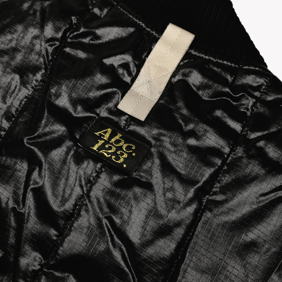 ABC PUFFER VEST BLACK