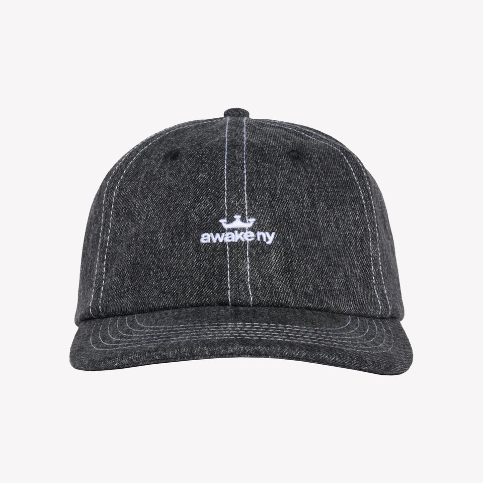 Crown Logo Denim Hat