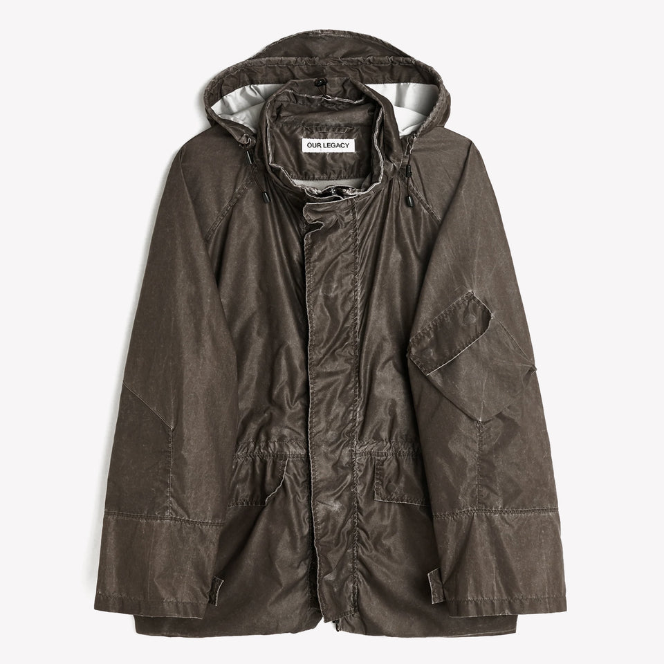 Horizon Jacket Brown Wash Out Nylon