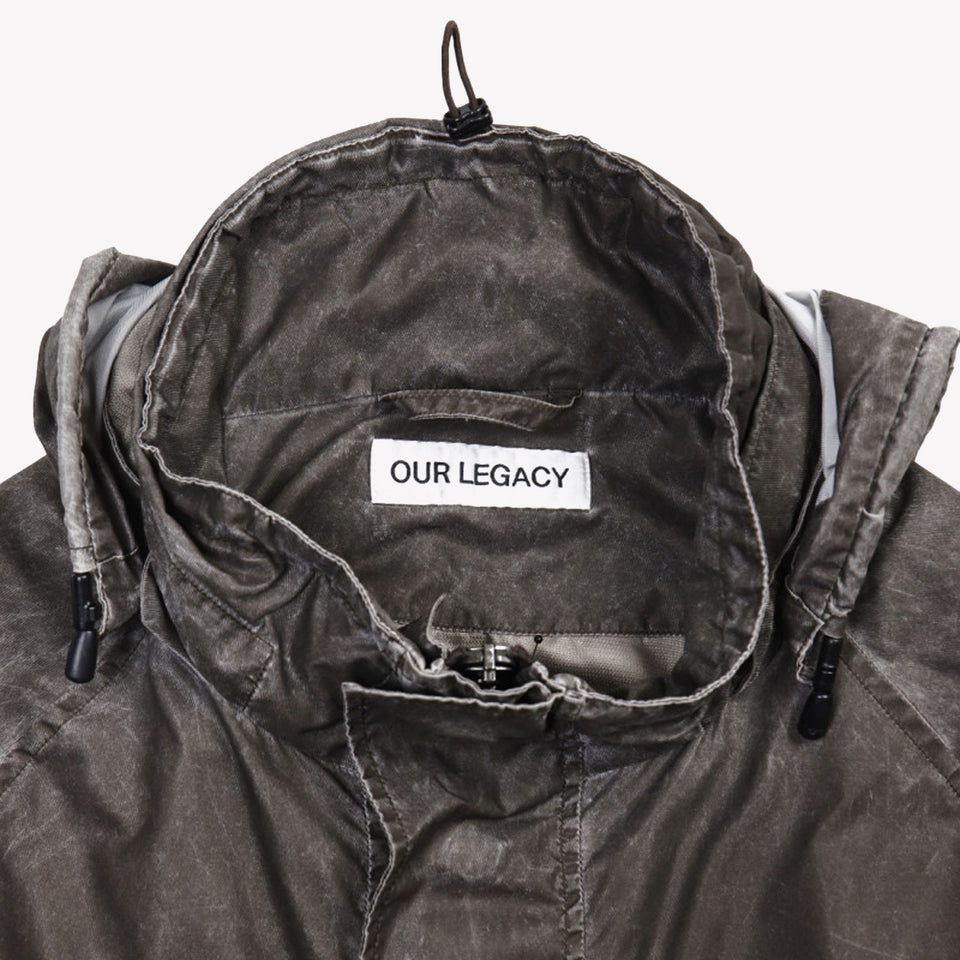 Horizon Jacket Brown Wash Out Nylon