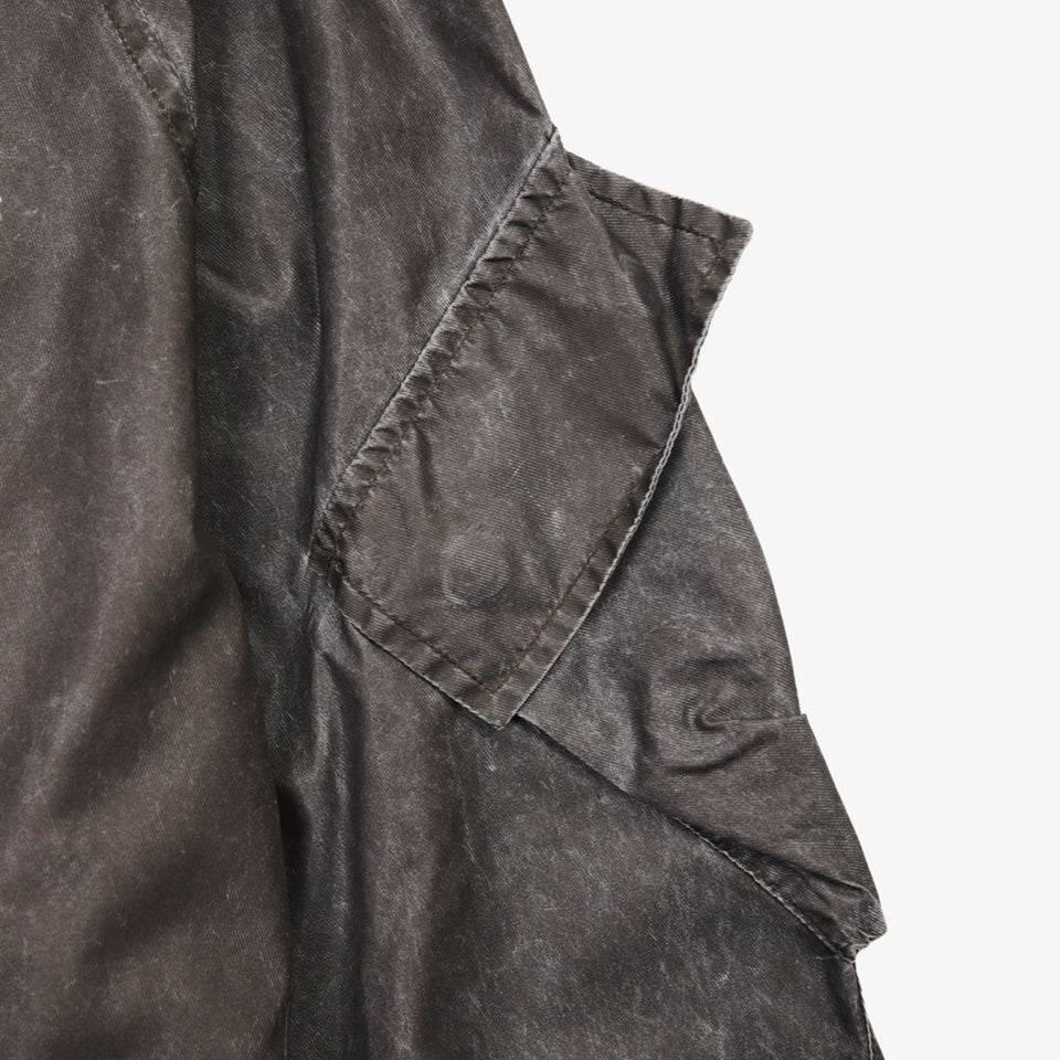 Horizon Jacket Brown Wash Out Nylon