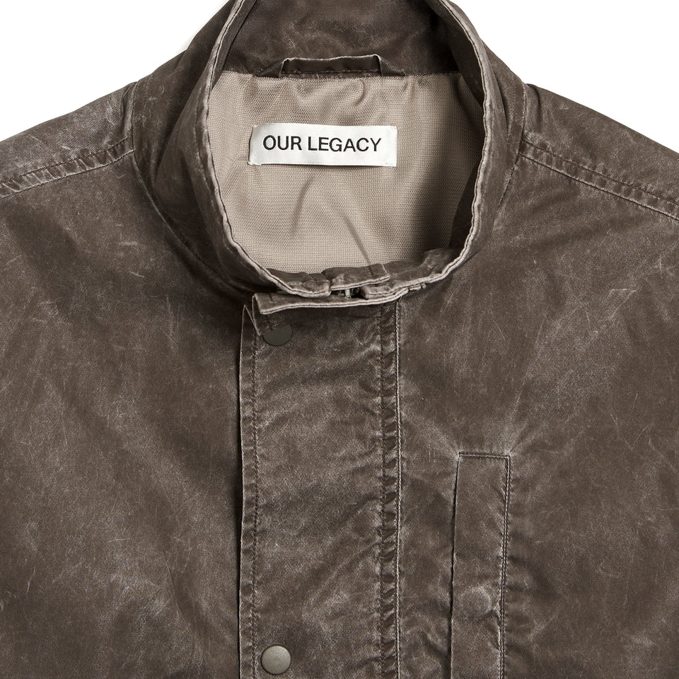 Firm Vest Brown Wash Out Nylon