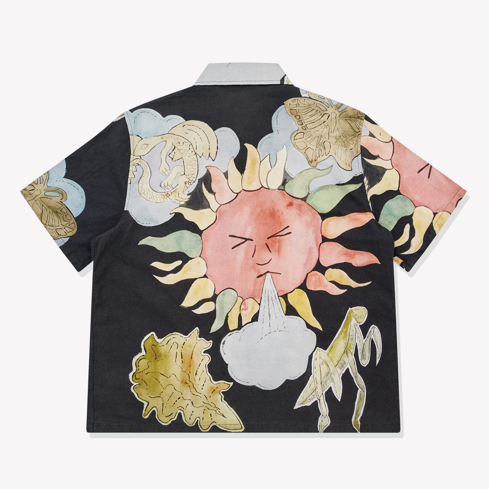 Box Shirt Shortsleeve Solar Power Print