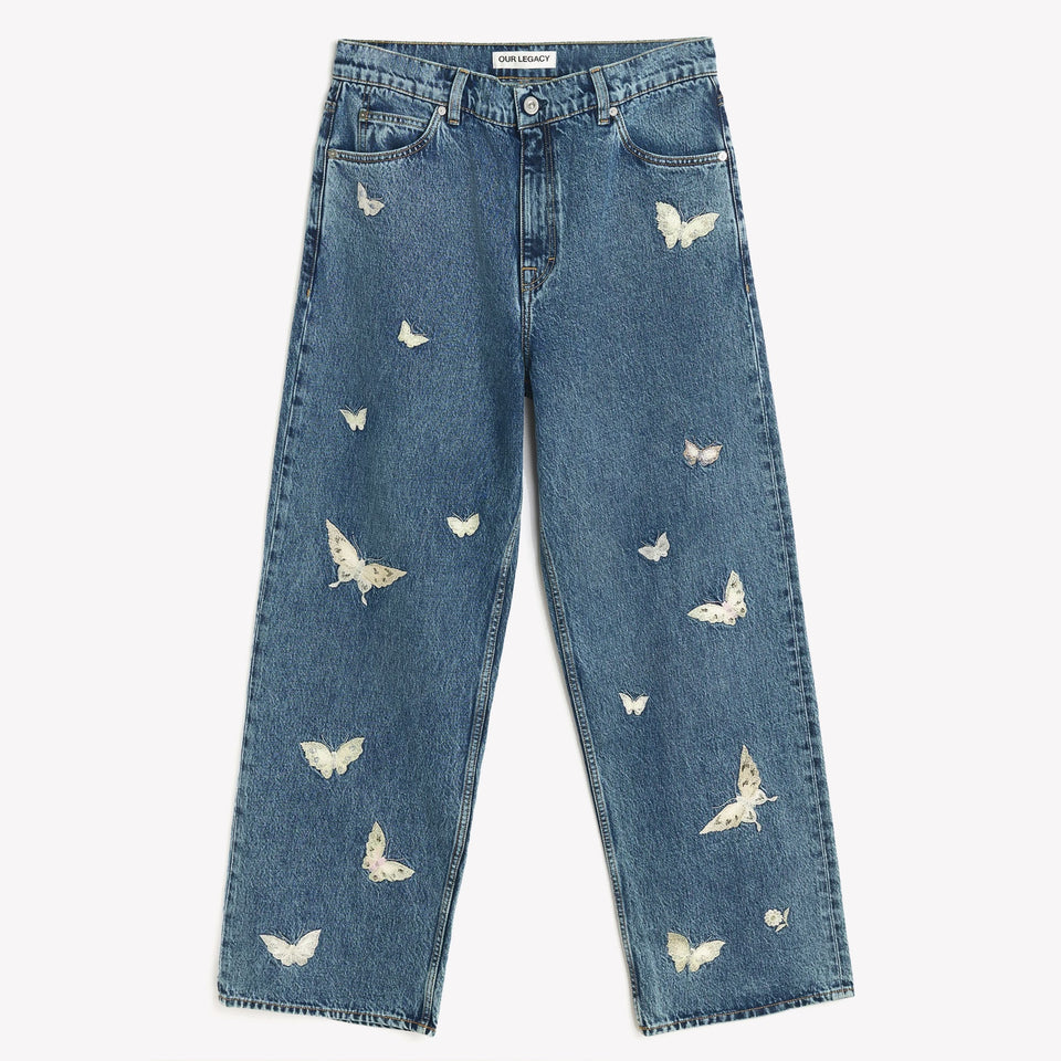 Vast Cut Indigo Butterfly