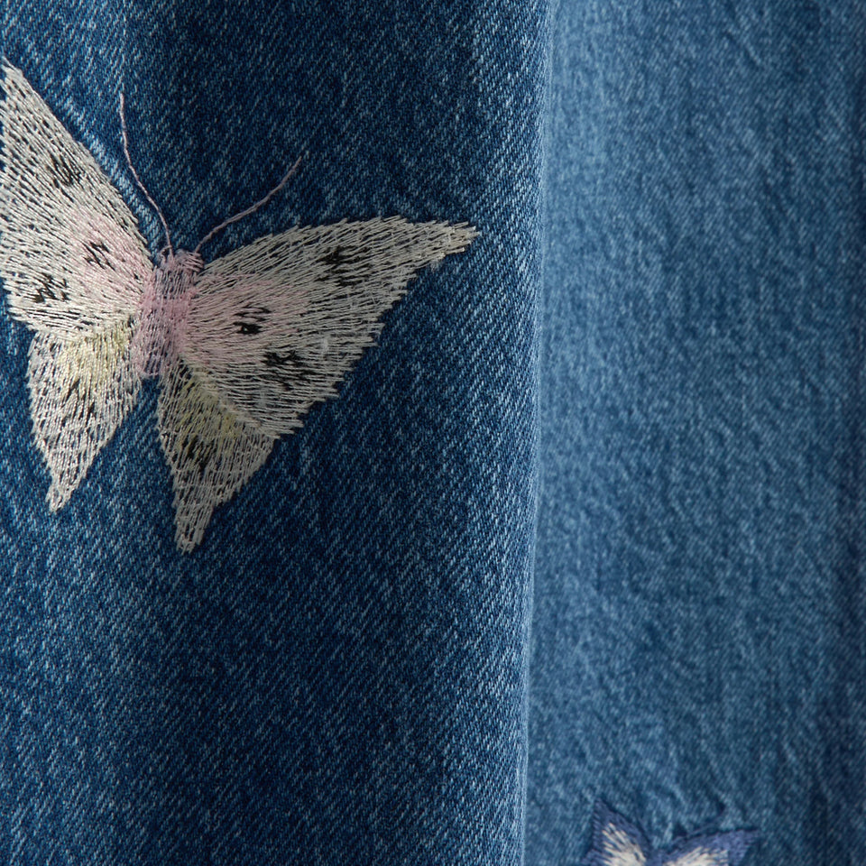 Vast Cut Indigo Butterfly