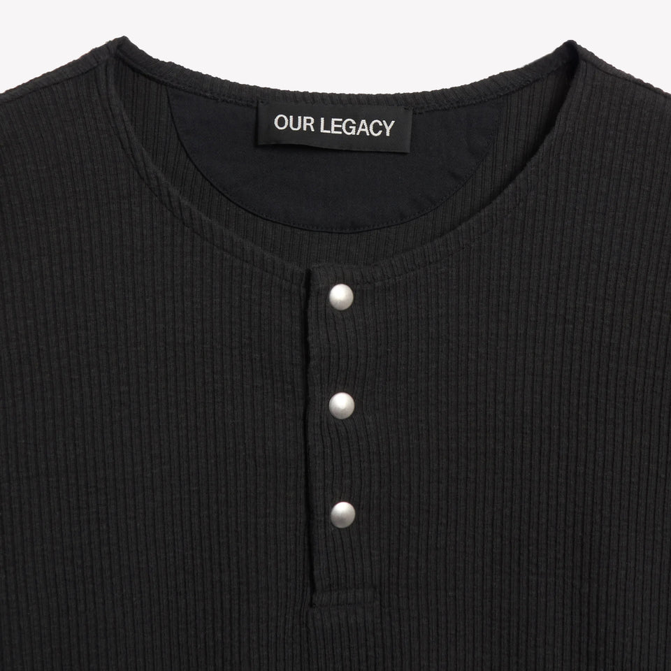 Ballon Sweatshirt Black Rib