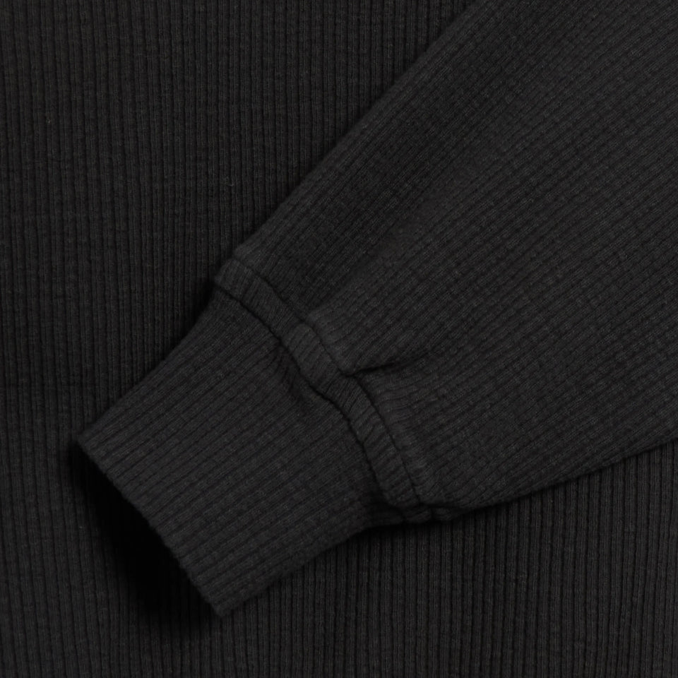 Ballon Sweatshirt Black Rib