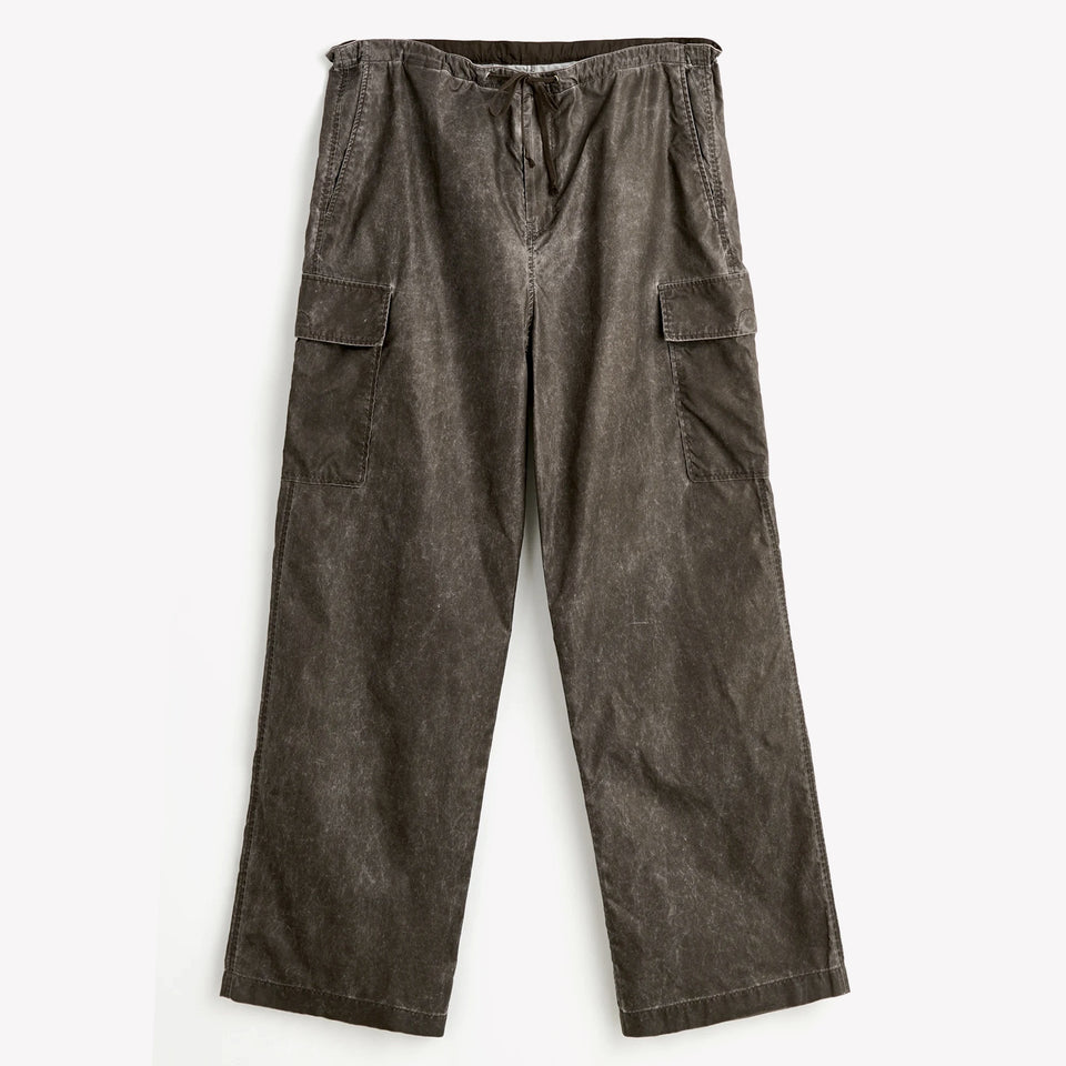Way Trouser Brown Wash Out Nylon