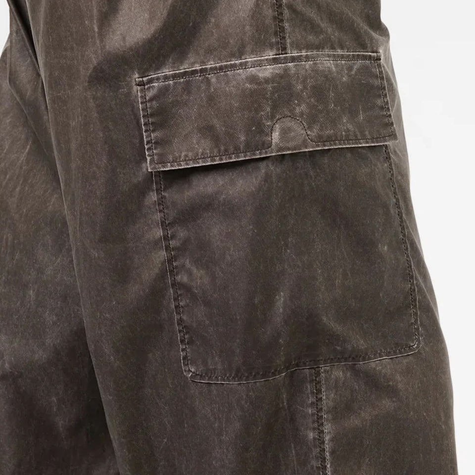 Way Trouser Brown Wash Out Nylon