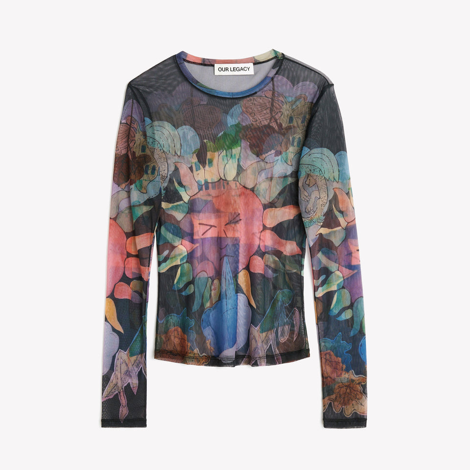 Super Slim Longsleeve Solar Power Print