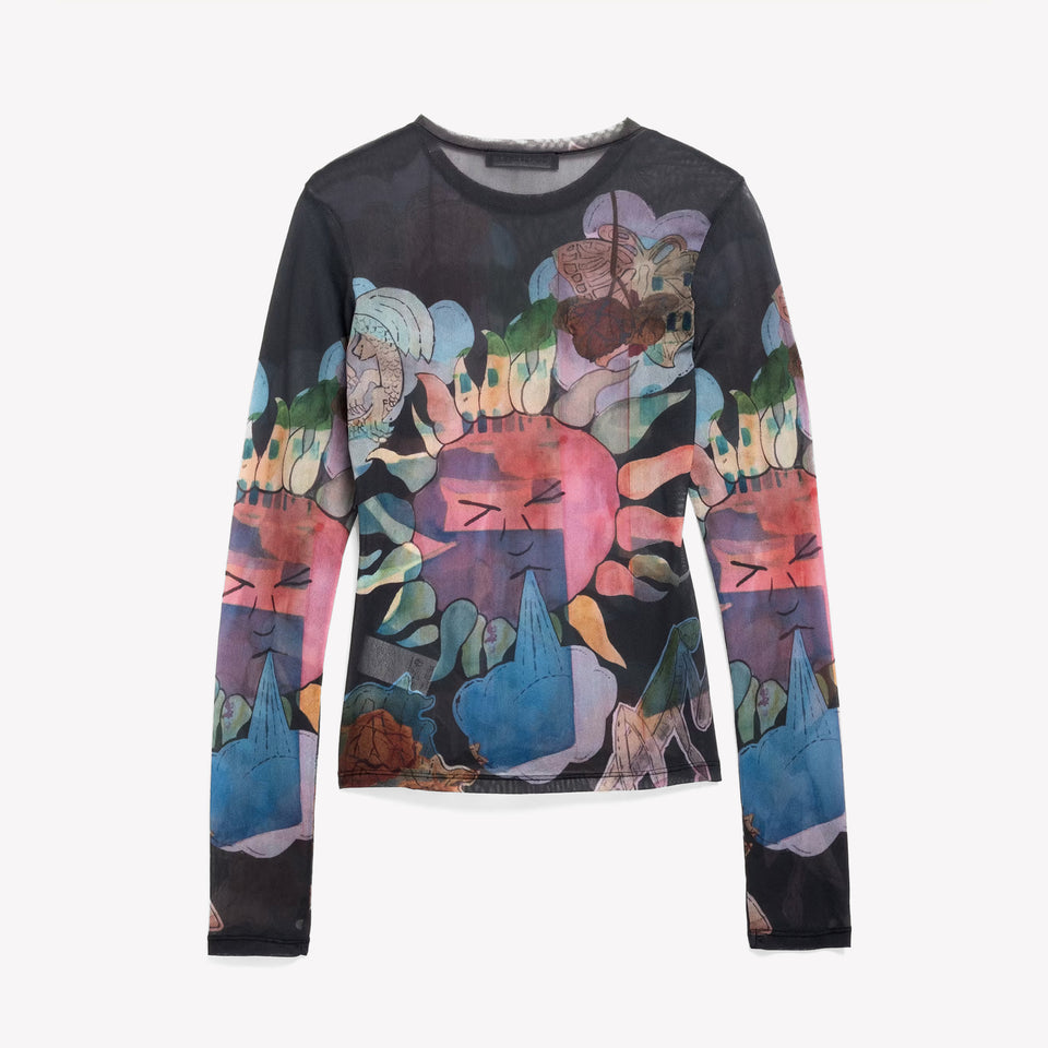 Super Slim Longsleeve Solar Power Print