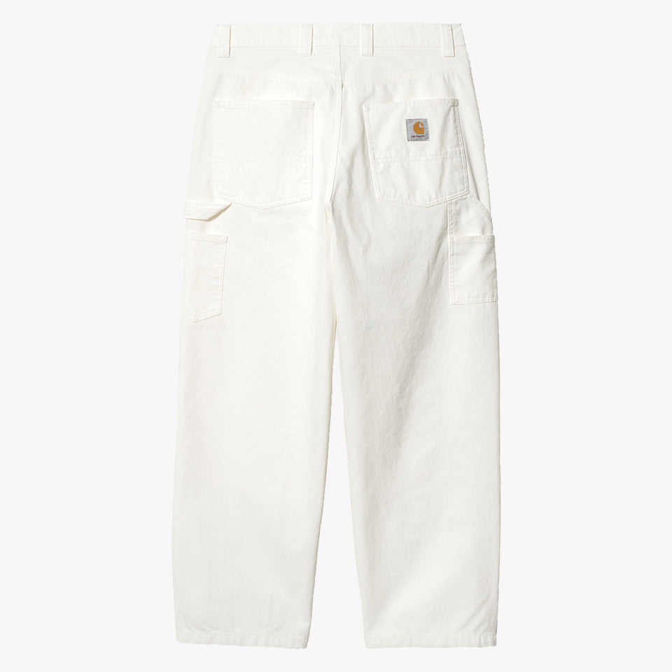 Wide Panel Pant White