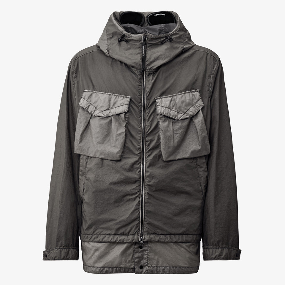 Bi-TM Mixed Goggle Jacket Gunmetal