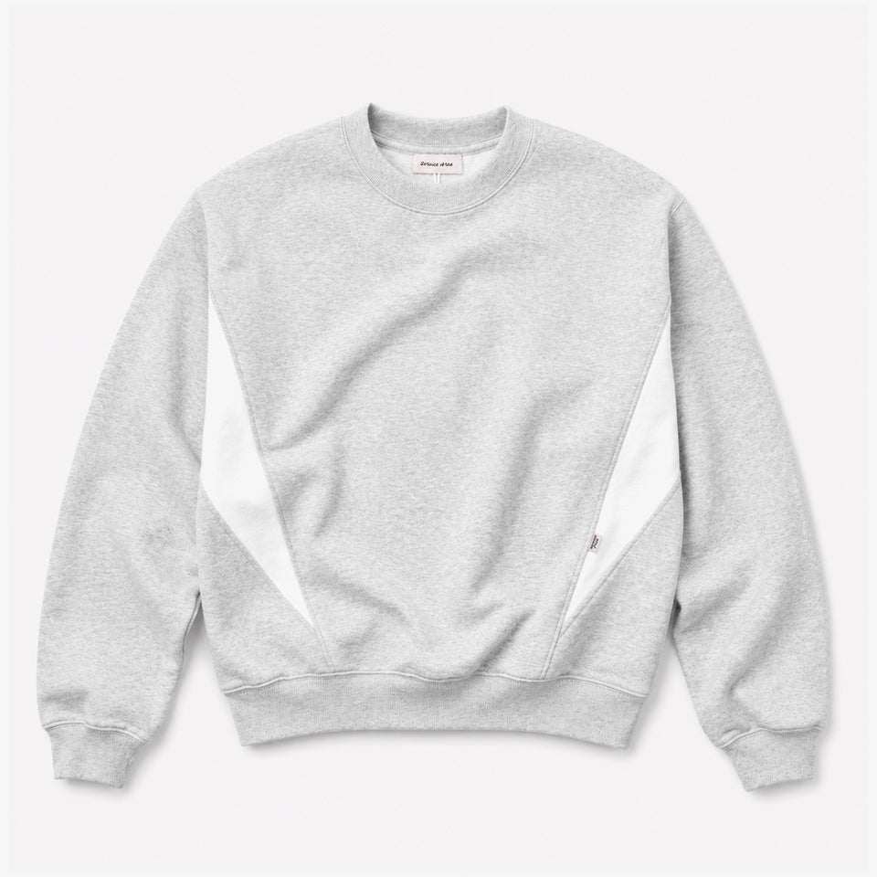 Palestra Logo Crewneck Grey