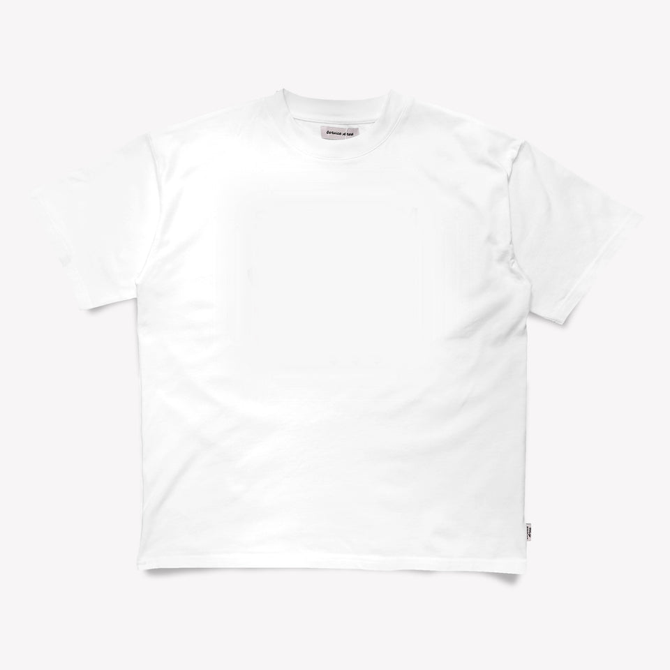 Palestra Logo Tee White