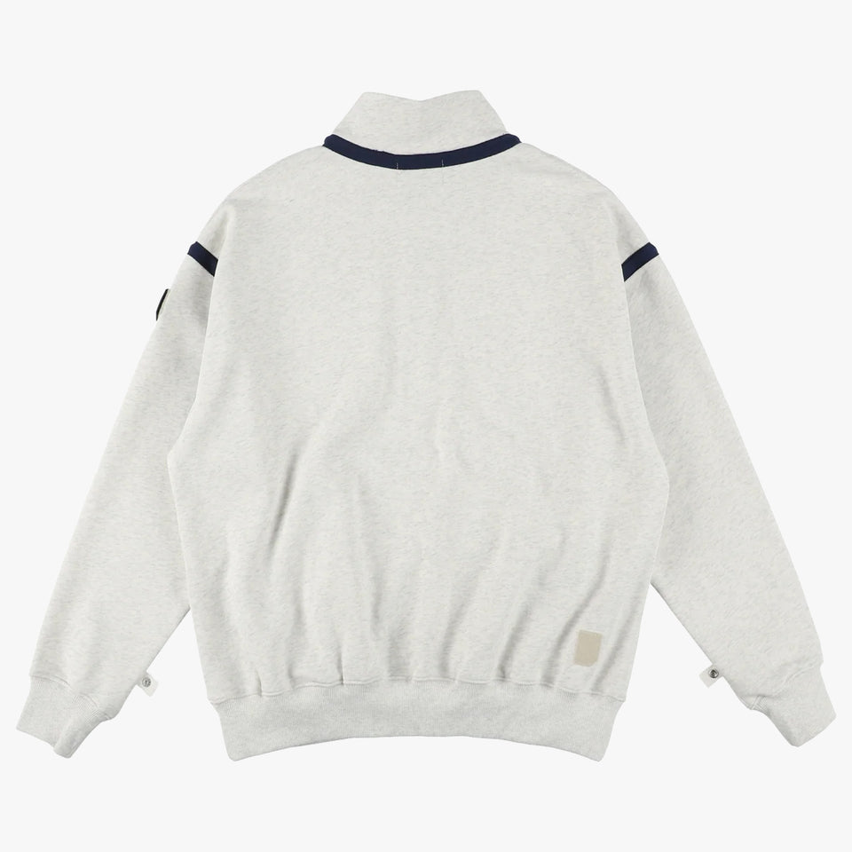 Quarter Zip Sweatshirt Oatmeal