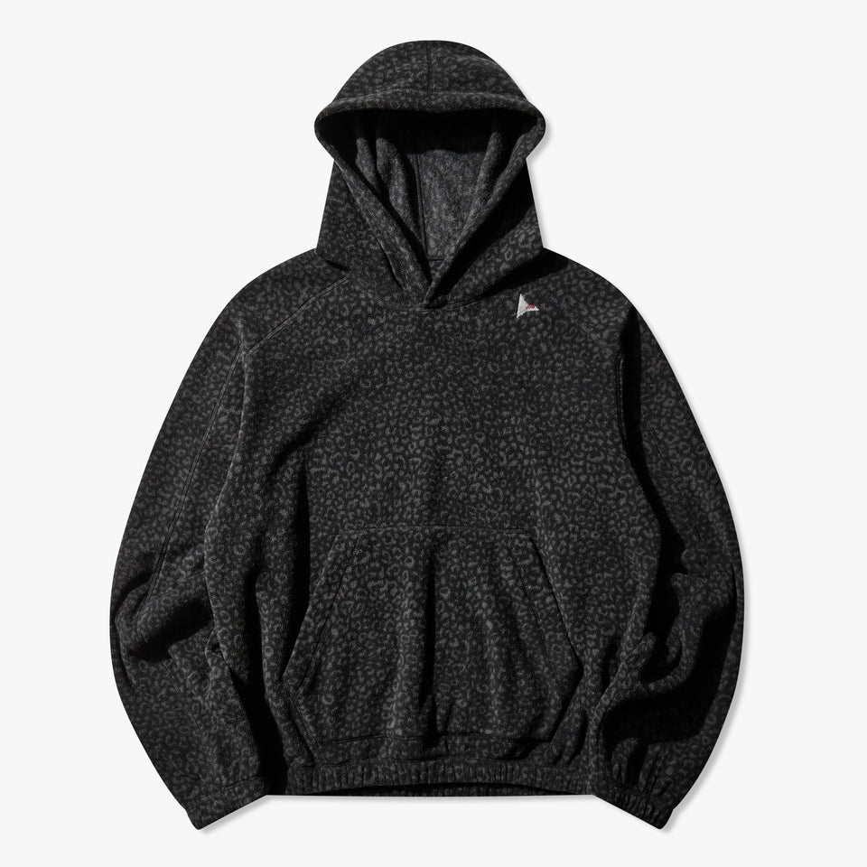 Drowi Polar Fleece Hoodie Leo Black