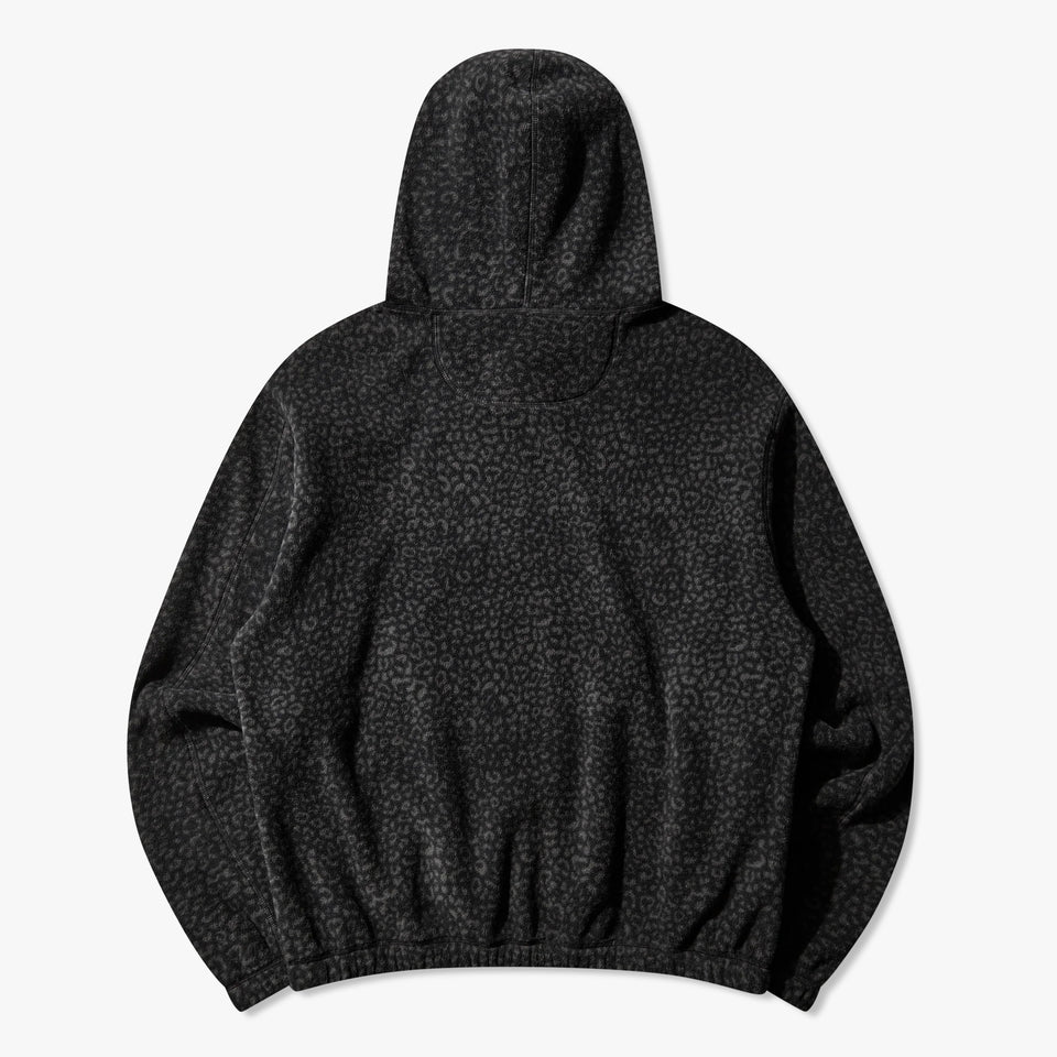 Drowi Polar Fleece Hoodie Leo Black