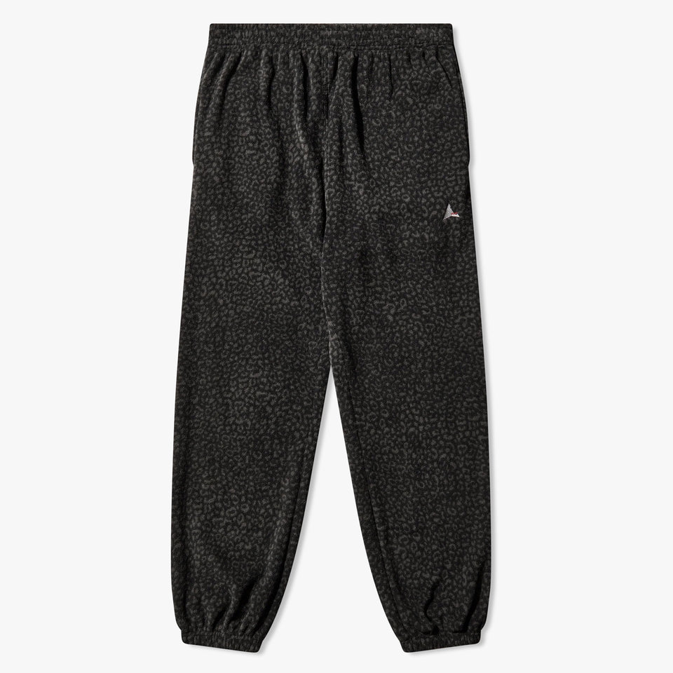 Drowi Polar Fleece Sweatpants Leo Black