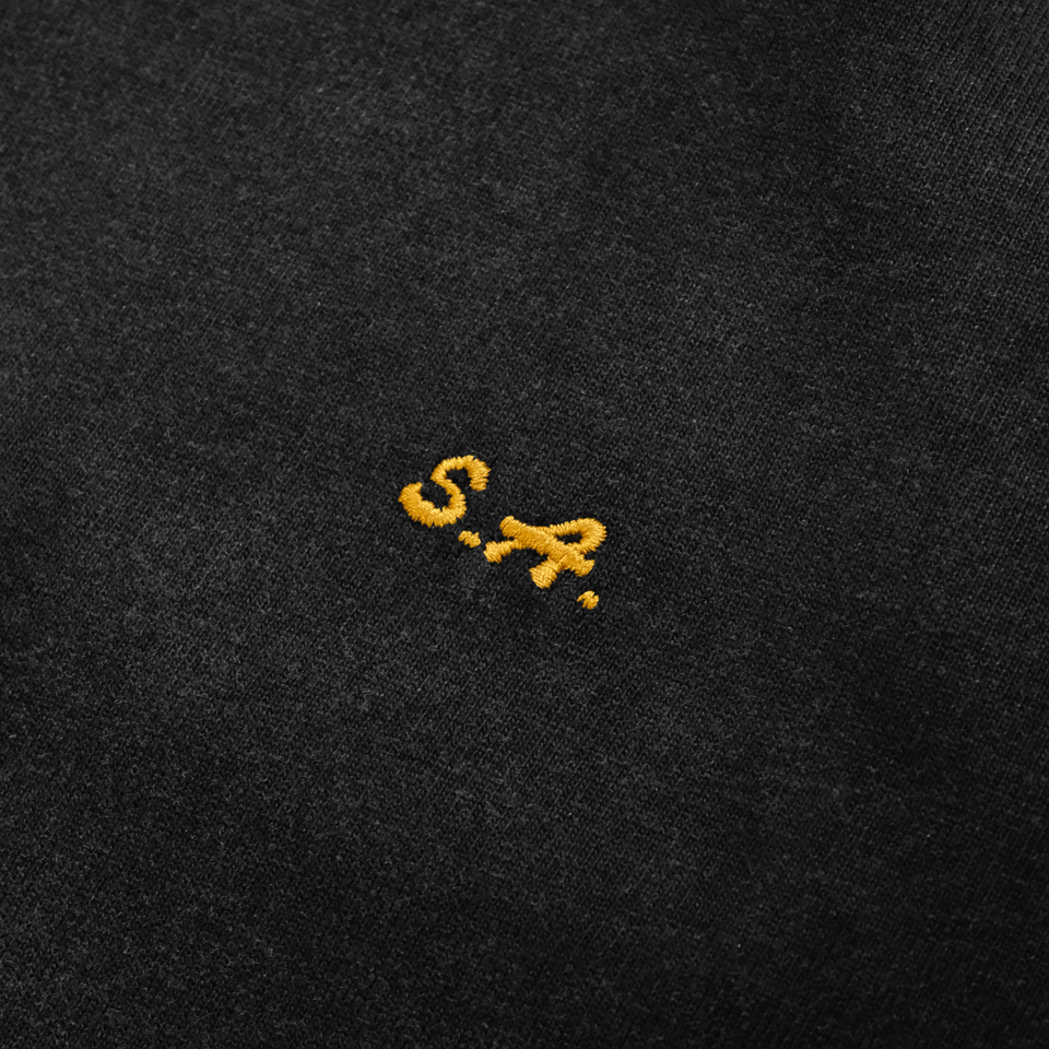 Fight Club Tee Sun Faded Black