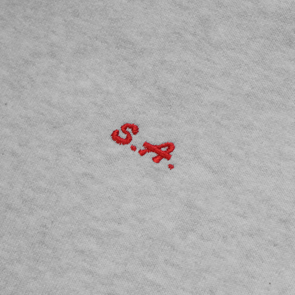 Fight Club Hoodie Heather Grey