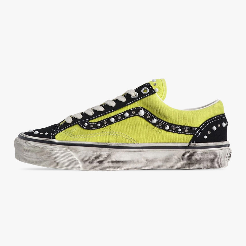 LX Old Skool 36 Plearlized Black/Fluro Lime