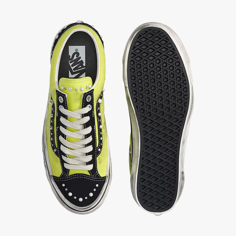 LX Old Skool 36 Plearlized Black/Fluro Lime